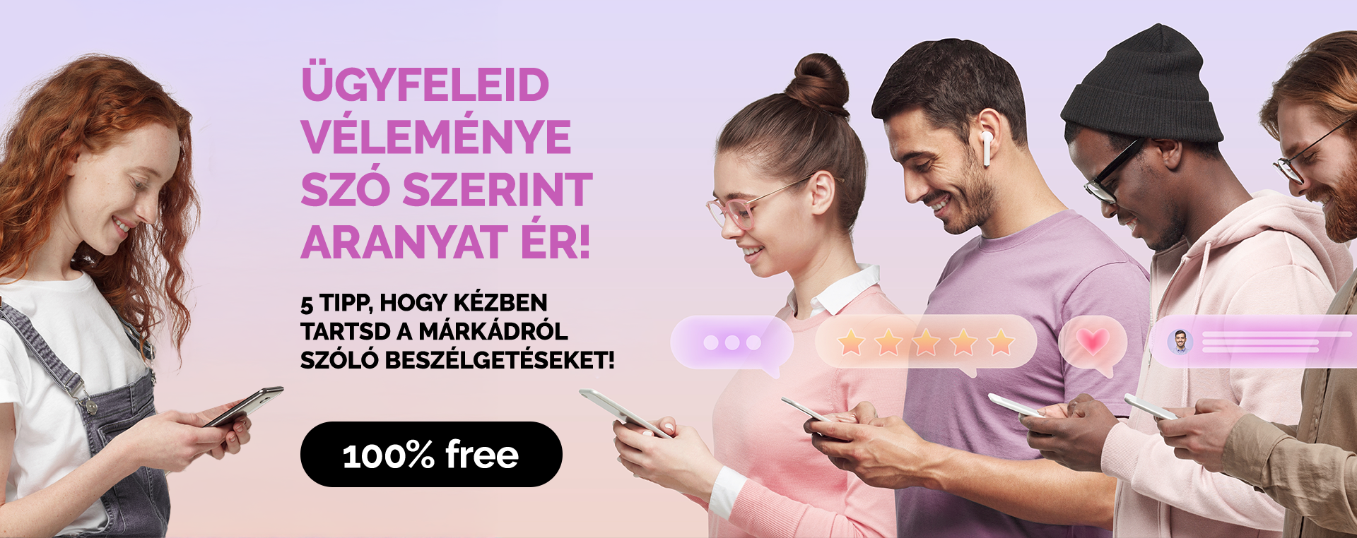 5 tipp, hogy kézben tartsd a márkádról szóló beszélgetéseket! - Webinar